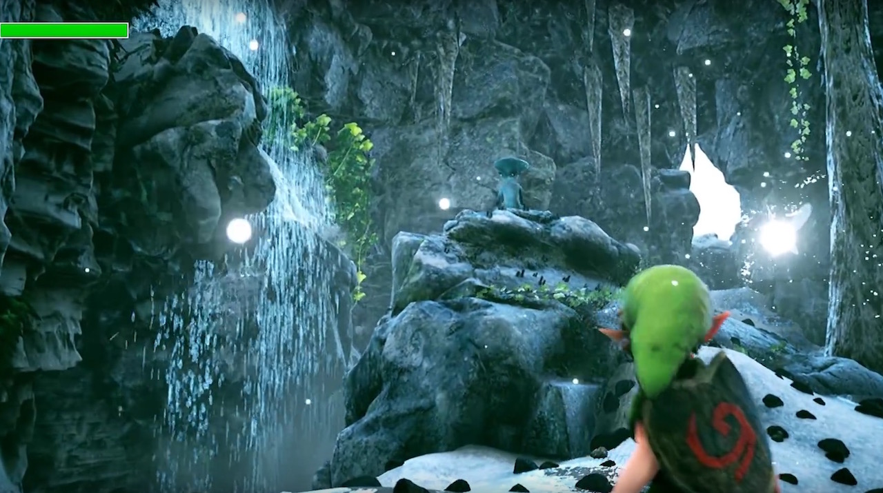 Zelda Ocarina of Time avec l'Unreal Engine 4 : le Domaine Zora en