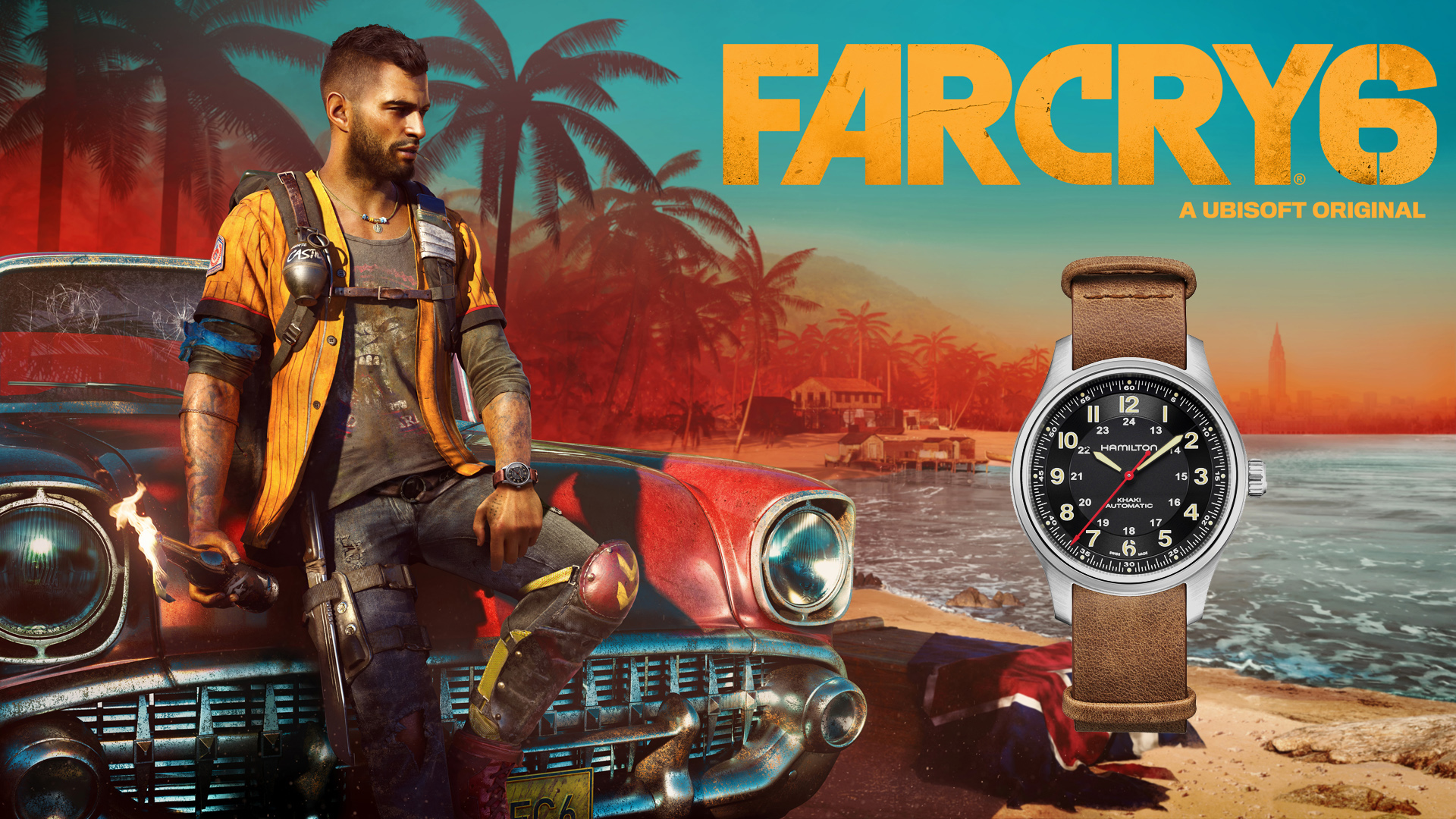 Far Cry 6 : Hamilton lance une montre de luxe en série limitée à 1200$