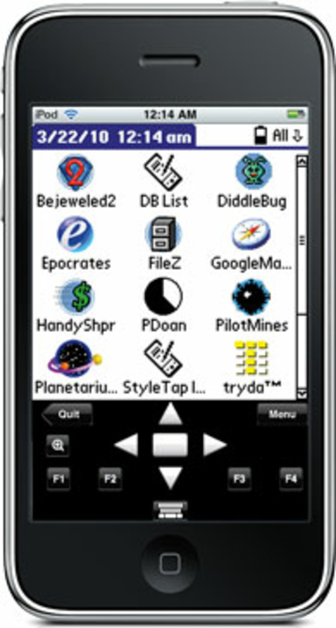 Styletap iPhone Palm