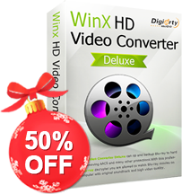 WinX HD Video Converter Deluxe 50% off