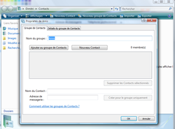 Contacts Vista 4