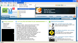 Page Web Marque-Pages 1