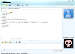 MSN retour ligne 1