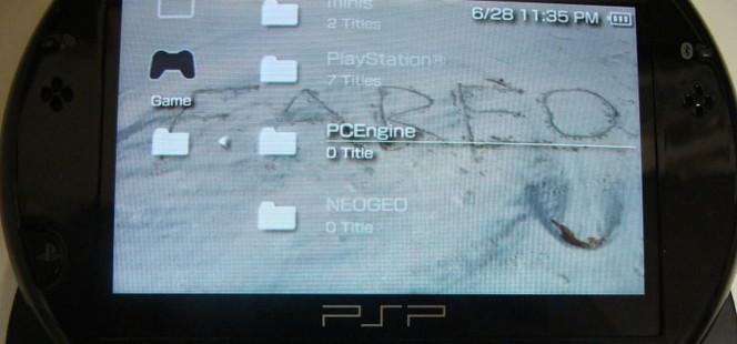 PSP PC Engine Neo Geo
