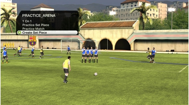 FIFA 10 - Mode Entreinament (4)