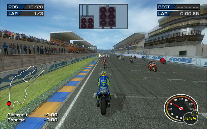 Moto GP screen 1