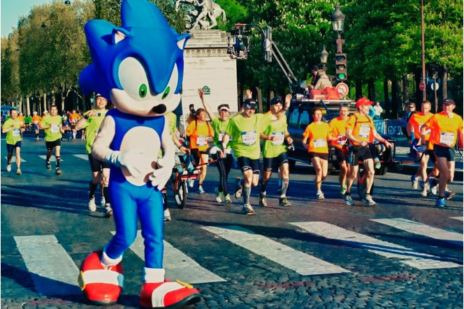 Sonic 20 ans - Marathon de Paris 2011 (2)