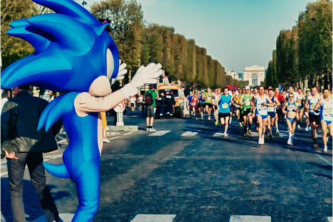 Sonic 20 ans - Marathon de Paris 2011 (3)