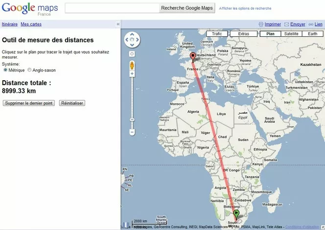Google-Maps-distances