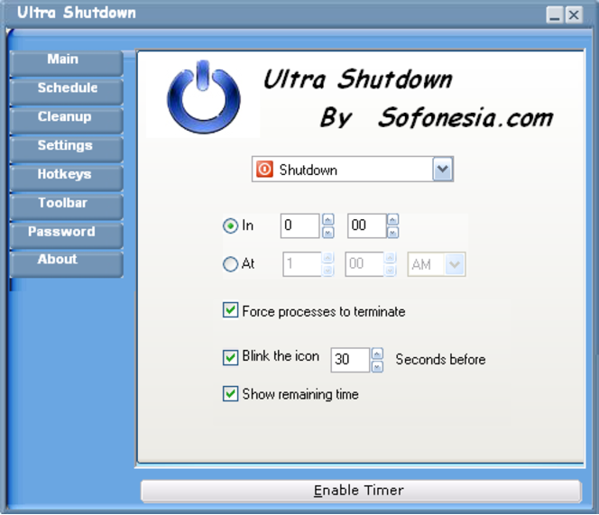 Sofonesia Ultra Shutdown