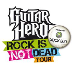 Logo Guitar Hero Rock is not dead
