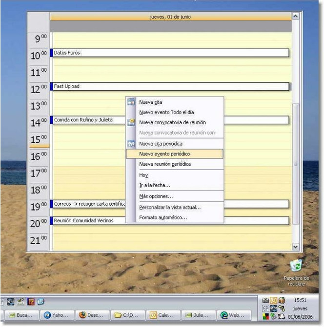 Outlook on Desktop