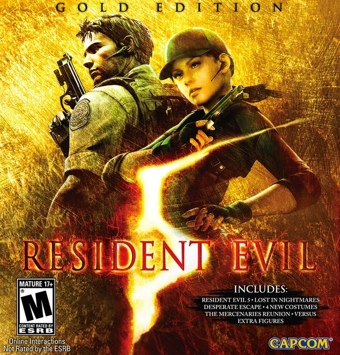 Resident Evil 5 : Gold Edition - pochette