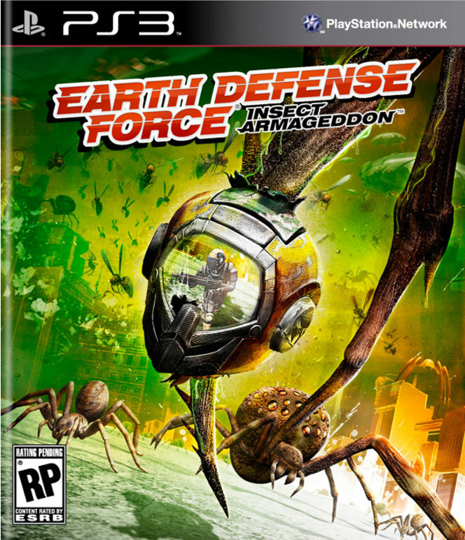 Earth Defense Force Insect Armageddon - jaquette US PS3