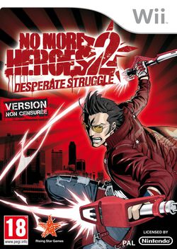 No More Heroes 2 Desperate Struggle - jaquette