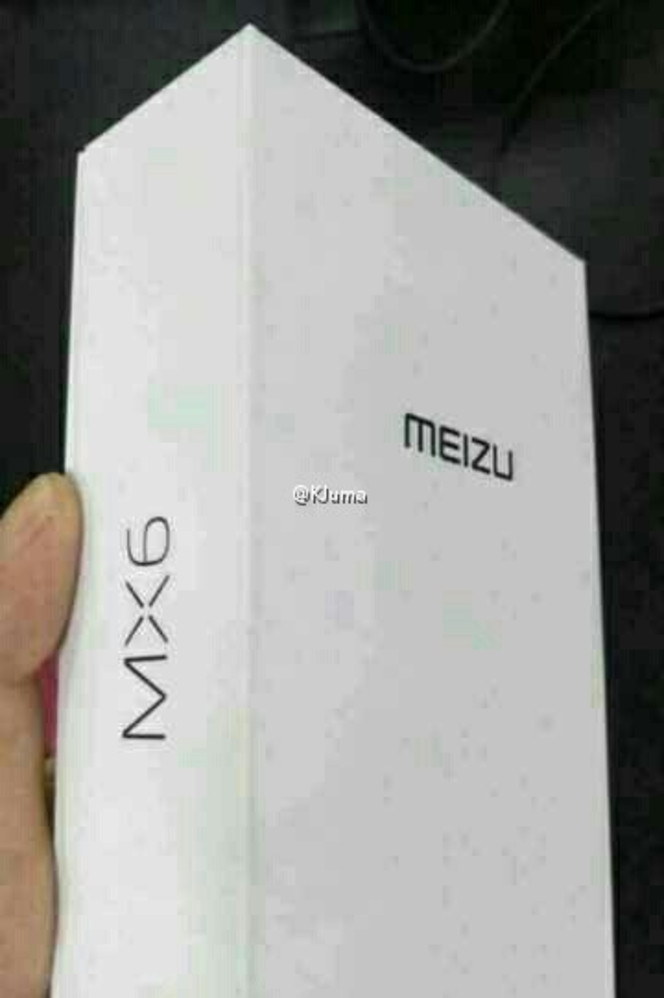 Meizu MX6 packaging