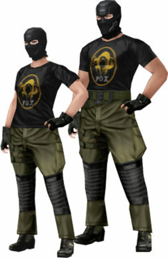 Metal Gear Solid Peace Walker - T-shirt Fox
