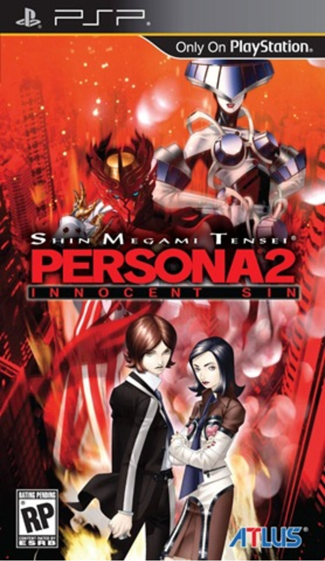 Persona 2 Innocent Sin PSP - jaquette US