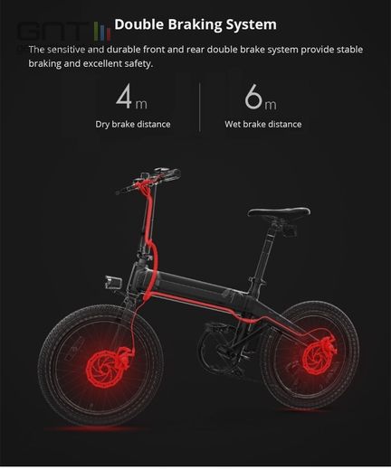 Xiaomi Himo C20 - Vélo freins à disque