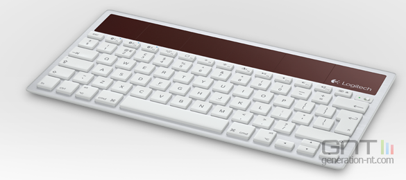 Logitech K760 : un clavier solaire Bluetooth pour Mac, iPad Logitech K760 Clavier Bluetooth pour Apple iPad123iPhone