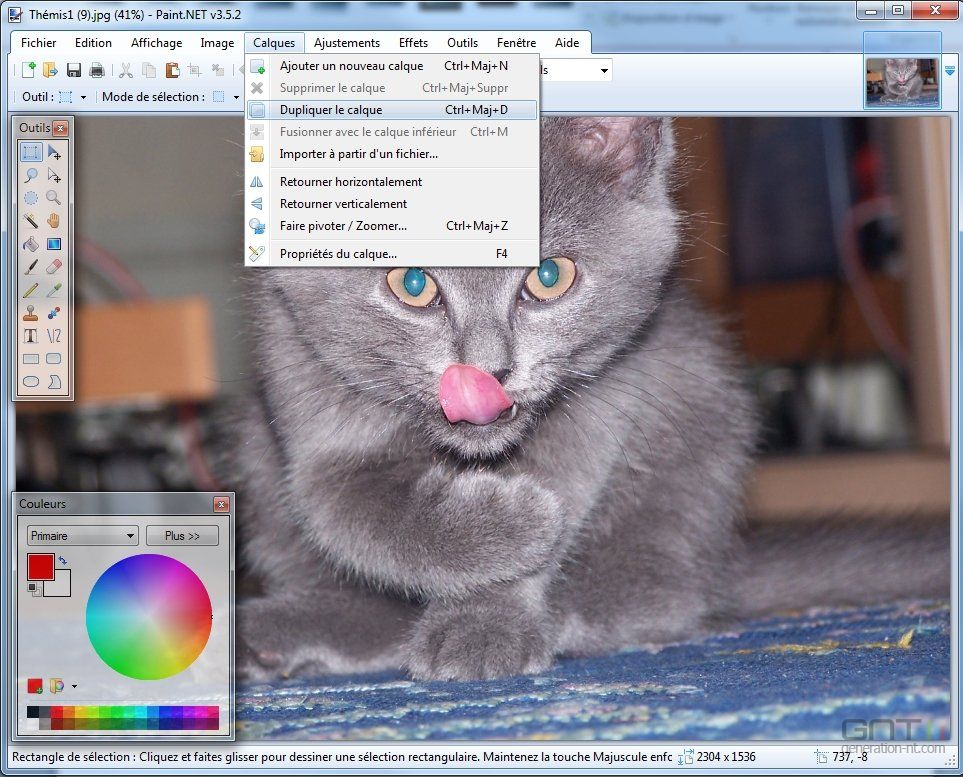 Télécharger un éditeur d'image pour retoucher ses photos