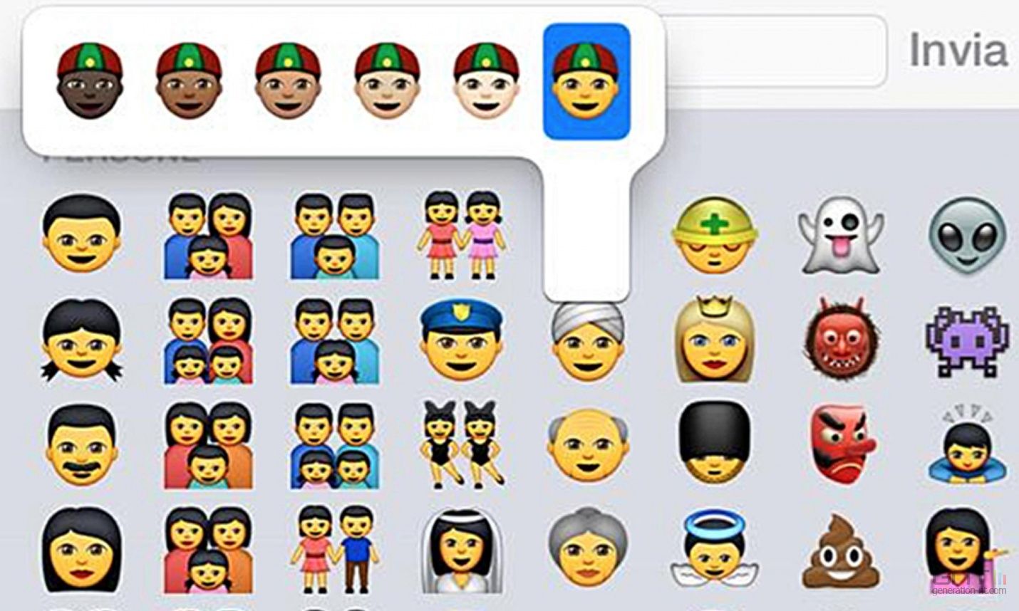 Emoji Apple diversifie les couleurs de peau