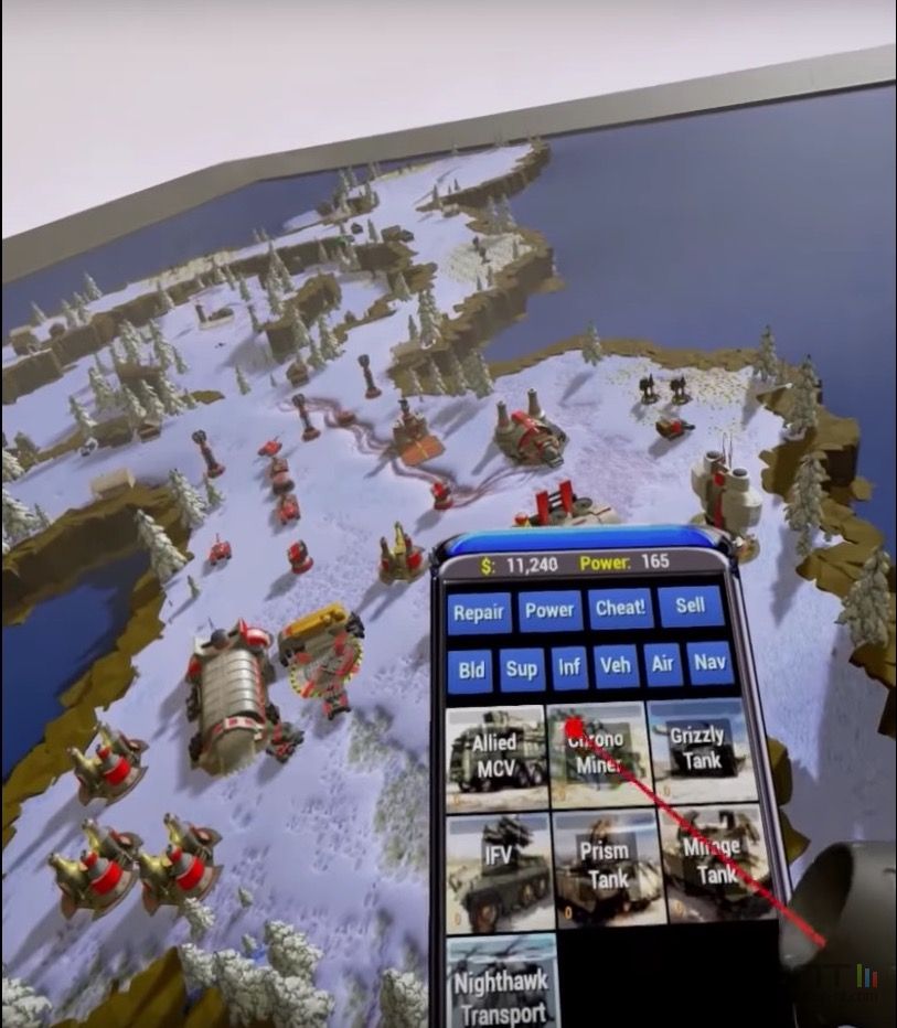 Command & Conquer  Alerte Rouge 2 recréé en réalité virtuelle