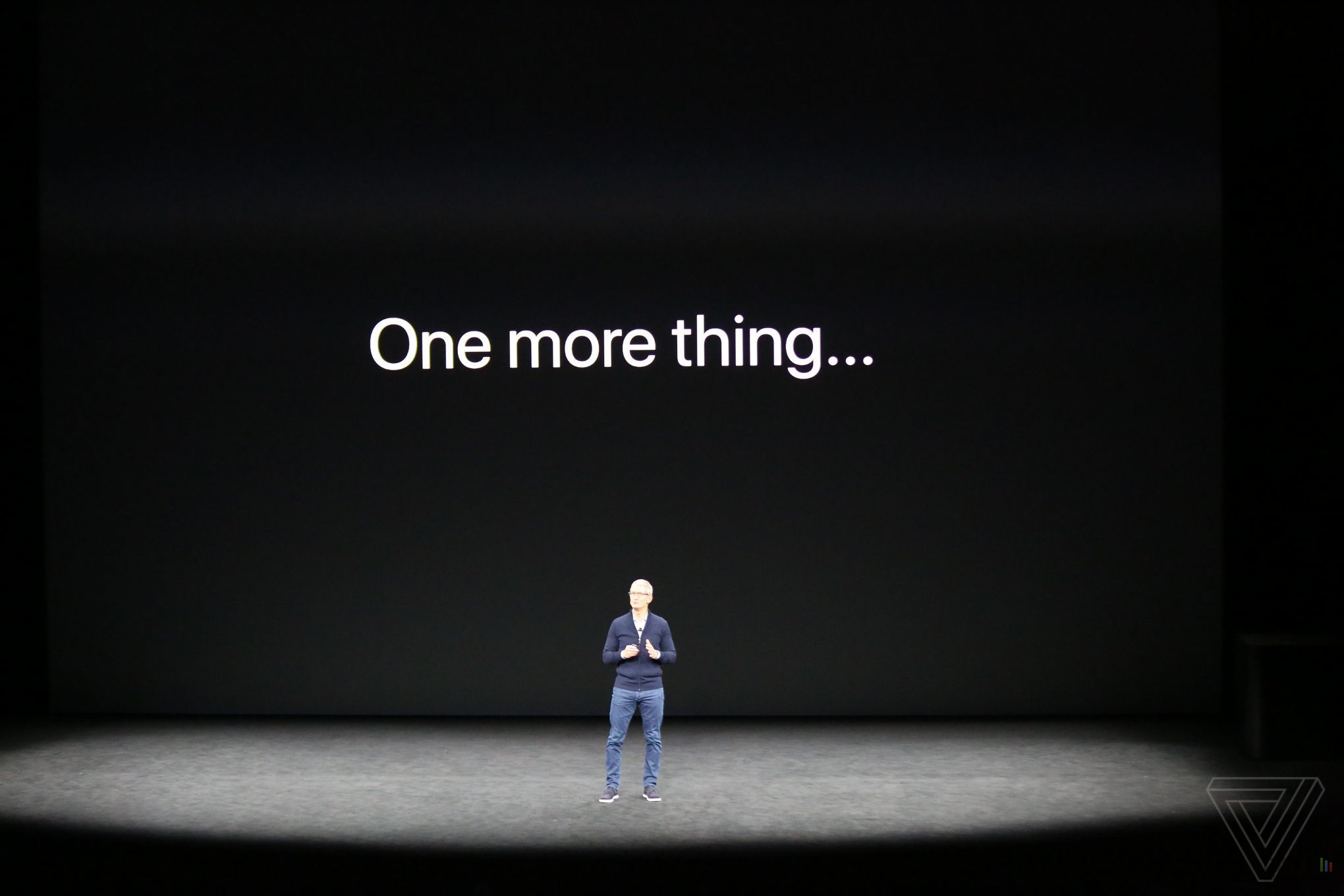 Keynote Apple One more thing...l'iPhone X avec écran OLED
