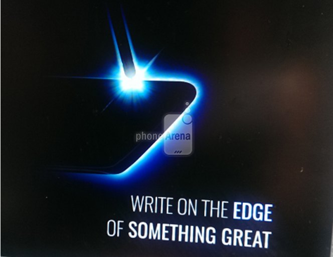Samsung Galaxy Note 7 Edge teaser