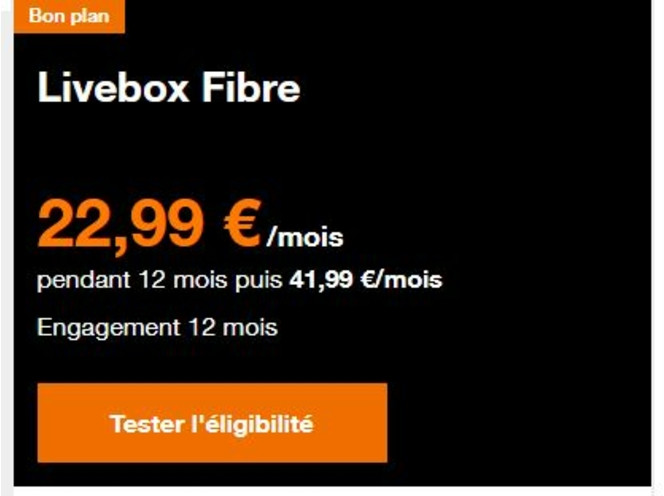 fibre orange livebox