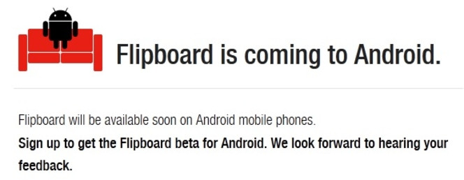 FlipBoard Android beta