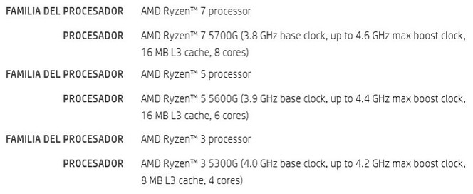 AMD Ryzen 5000 APU Zen 3 Desktop
