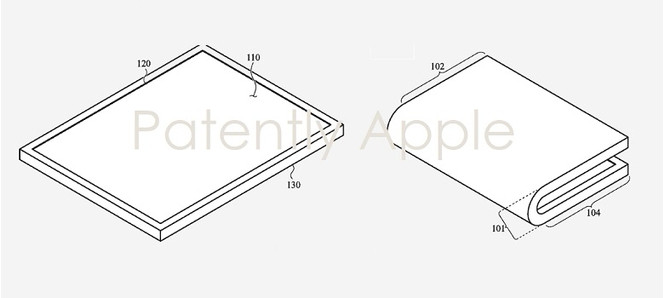 Apple brevet smartphone repliable