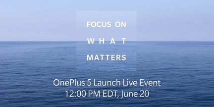 OnePlus 5 invitation