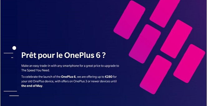 OnePlus 6 reprise