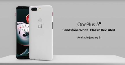 OnePlus 5T Sandstone White