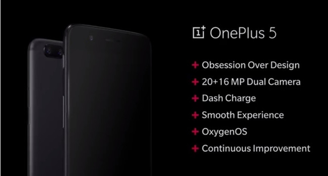OnePlus 5 summary
