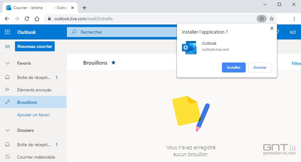 à installer en tant qu