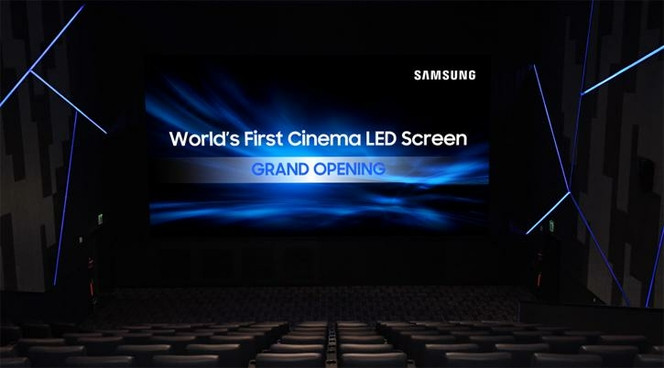Samsung microLED cinema