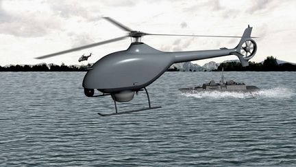 Airbus VSR700 drone helicoptere