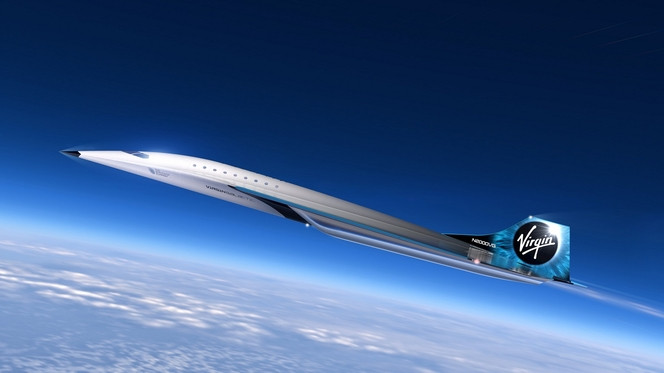 Virgin Galactic avion supersonique 02