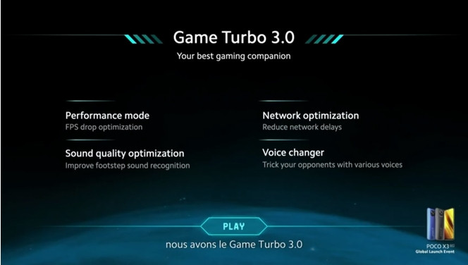 Poco X3 Game Turbo