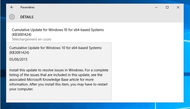 Windows 10 maj