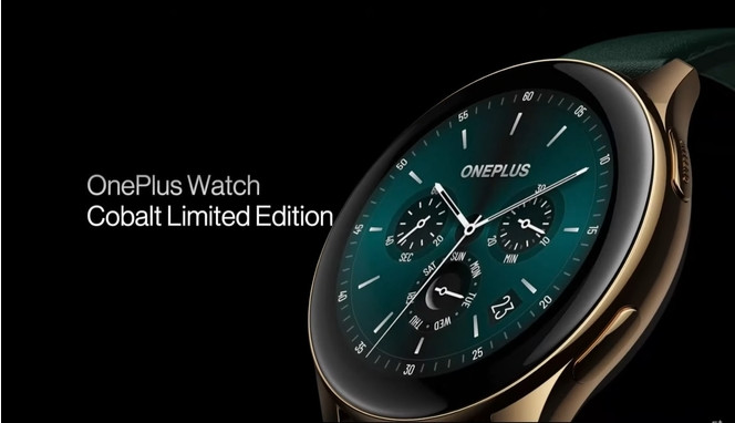 OnePlus Watch cobalt edition