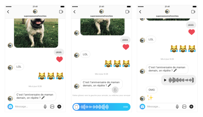 Instagram-Direct-messagerie-vocale