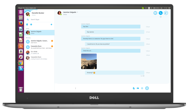 Skype-pour-Linux-alpha-messagerie