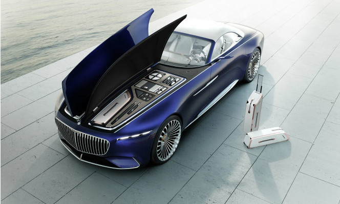 Vision Mercedes Maybach 6 coffre