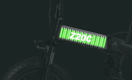 ADO Z20C - Vélo emplacement batterie