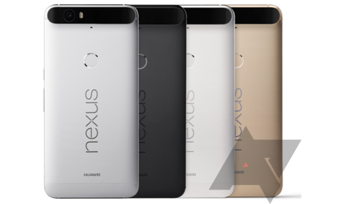 Nexus 6P coloris