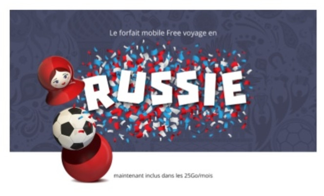 Free Mobile Russie roaming